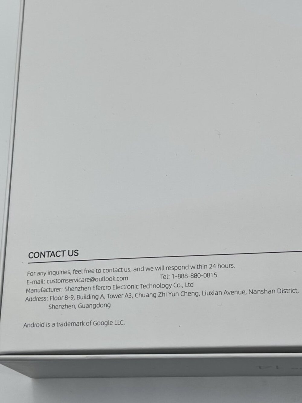 Tablet  Android 14  White Octa-Core 10” - Picture 8 of 10